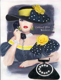 Yellow Rose Hat